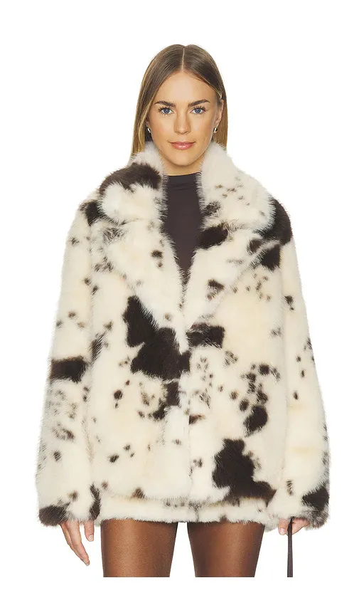 Aniye Records Taylor Faux Fur Jacket | Thumbnail 2