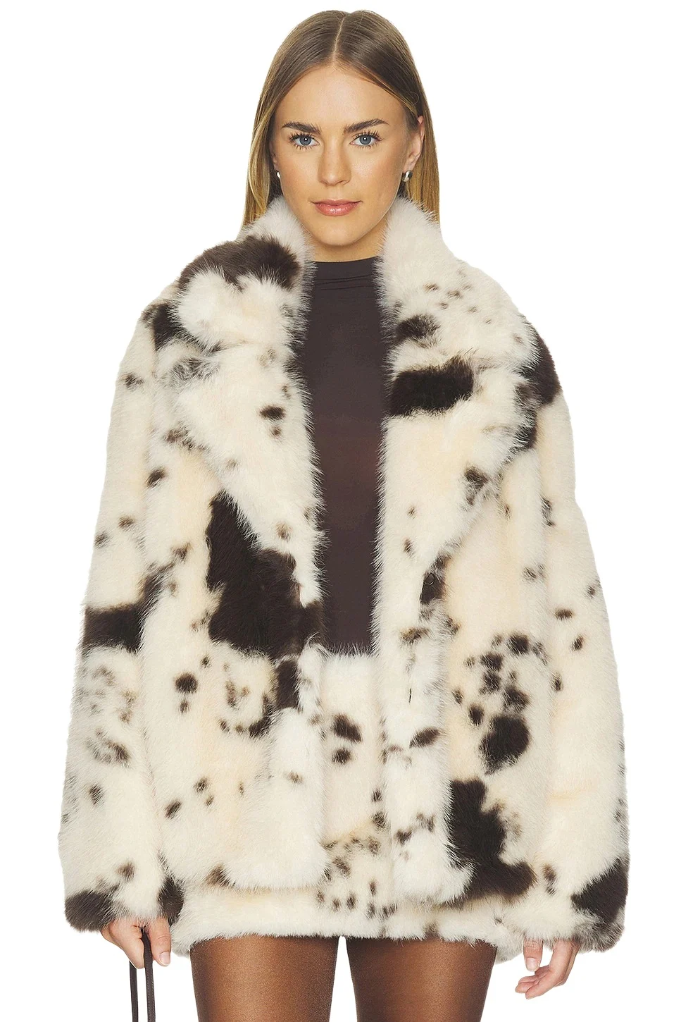 Aniye Records Taylor Faux Fur Jacket