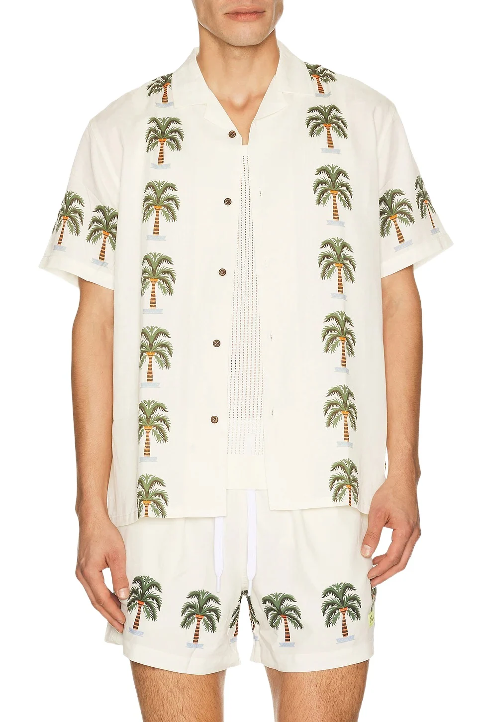 Duvin Design Coconut Button Up Shirt
