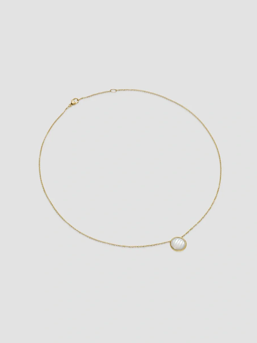 David Yurman Women's Sculpted Cable Pendant Necklace in 18K Yellow Gold | Thumbnail 2 David Yurman Women's Sculpted Cable Pendant Necklace in 18K Yellow Gold | Thumbnail 2
