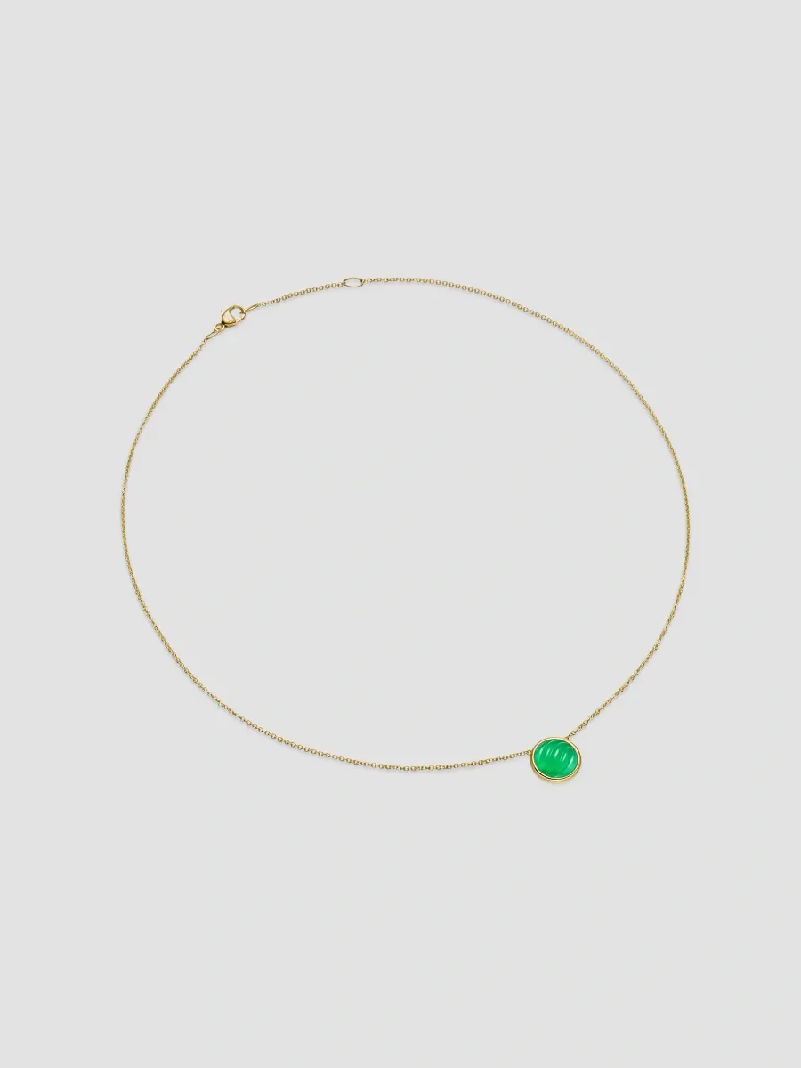 David Yurman Women's Sculpted Cable Pendant Necklace in 18K Yellow Gold | Thumbnail 2 David Yurman Women's Sculpted Cable Pendant Necklace in 18K Yellow Gold | Thumbnail 2