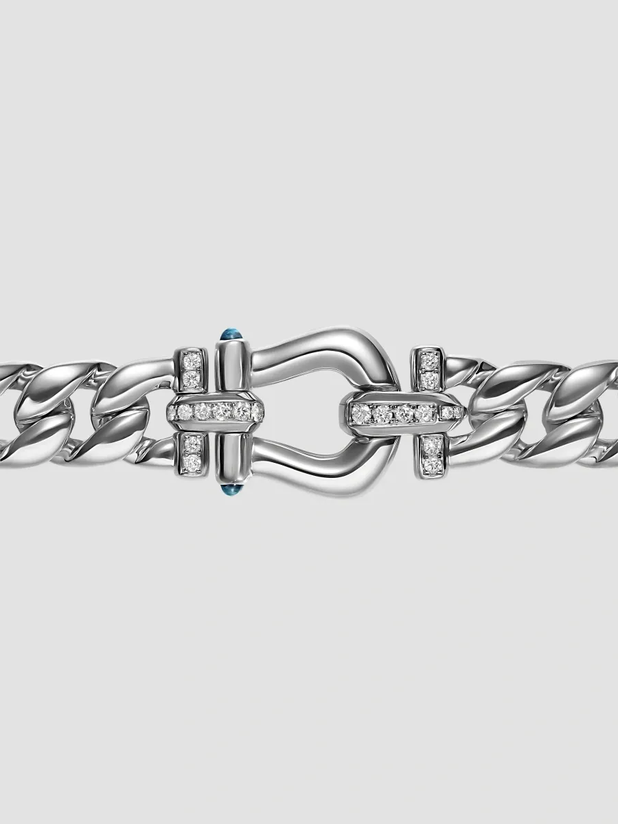 David Yurman Women's Thoroughbred Buckle Curb Chain Bracelet in Sterling Silver - Silver | Thumbnail 4 David Yurman Women's Thoroughbred Buckle Curb Chain Bracelet in Sterling Silver - Silver | Thumbnail 4