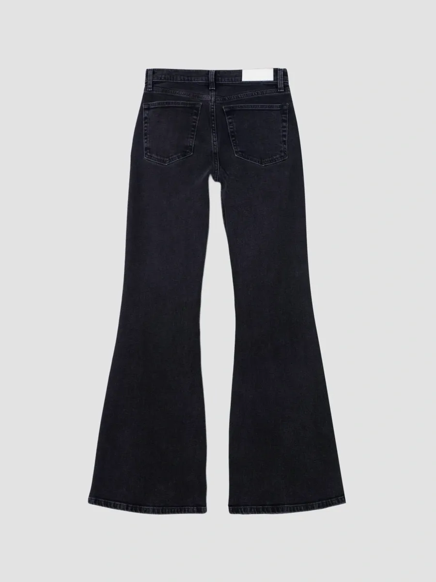 RE/DONE Women's Struttini Mid-Rise Wide-Leg Flared Jeans | Thumbnail 6