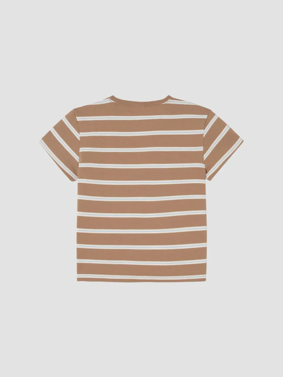 RE/DONE Women's Striped Cotton Classic T-Shirt | Thumbnail 6 RE/DONE Women's Striped Cotton Classic T-Shirt | Thumbnail 6