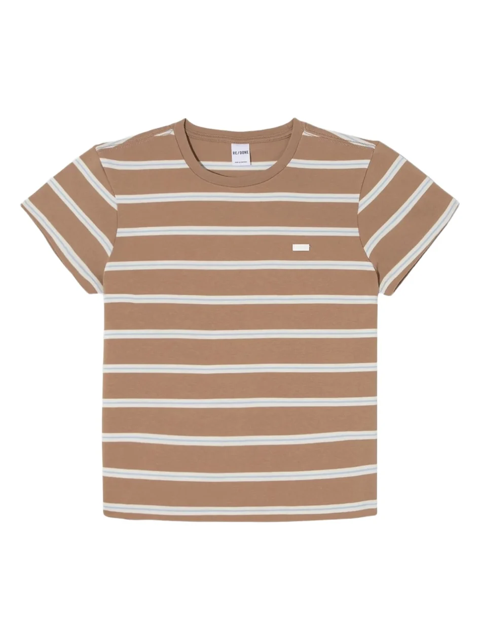 Women's Striped Cotton Classic T-Shirt Women's Striped Cotton Classic T-Shirt