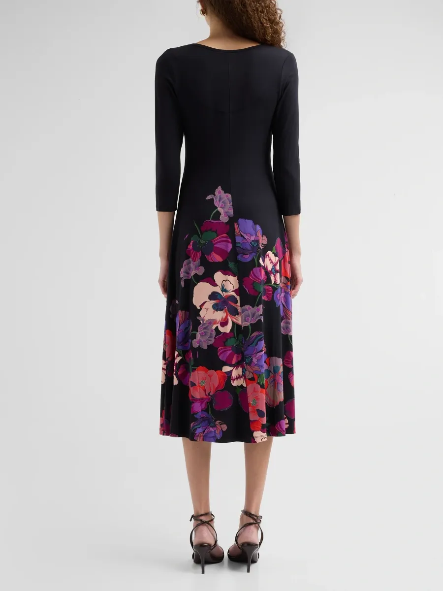 Johnny Was Women's The Janie Favorite Floral Midi Dress | Thumbnail 3