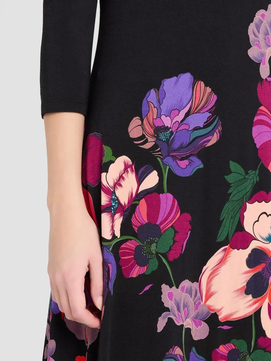 Johnny Was Women's The Janie Favorite Floral Midi Dress | Thumbnail 6