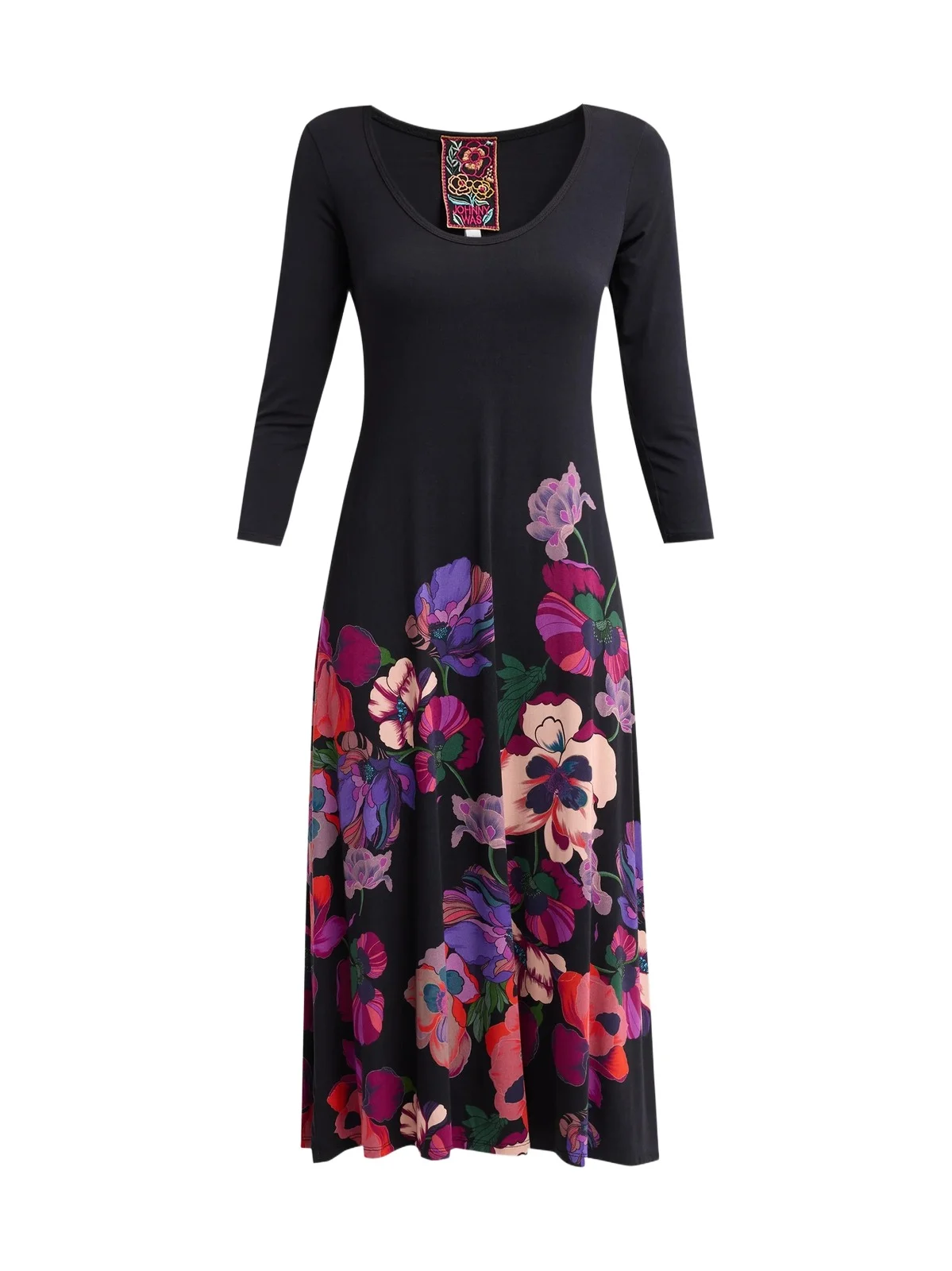 Women's The Janie Favorite Floral Midi Dress Women's The Janie Favorite Floral Midi Dress