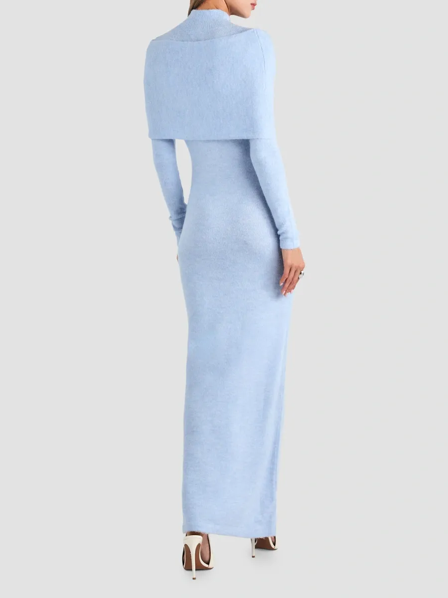 SEROYA Women's Zephy Twist Knit Maxi Dress | Thumbnail 3 SEROYA Women's Zephy Twist Knit Maxi Dress | Thumbnail 3