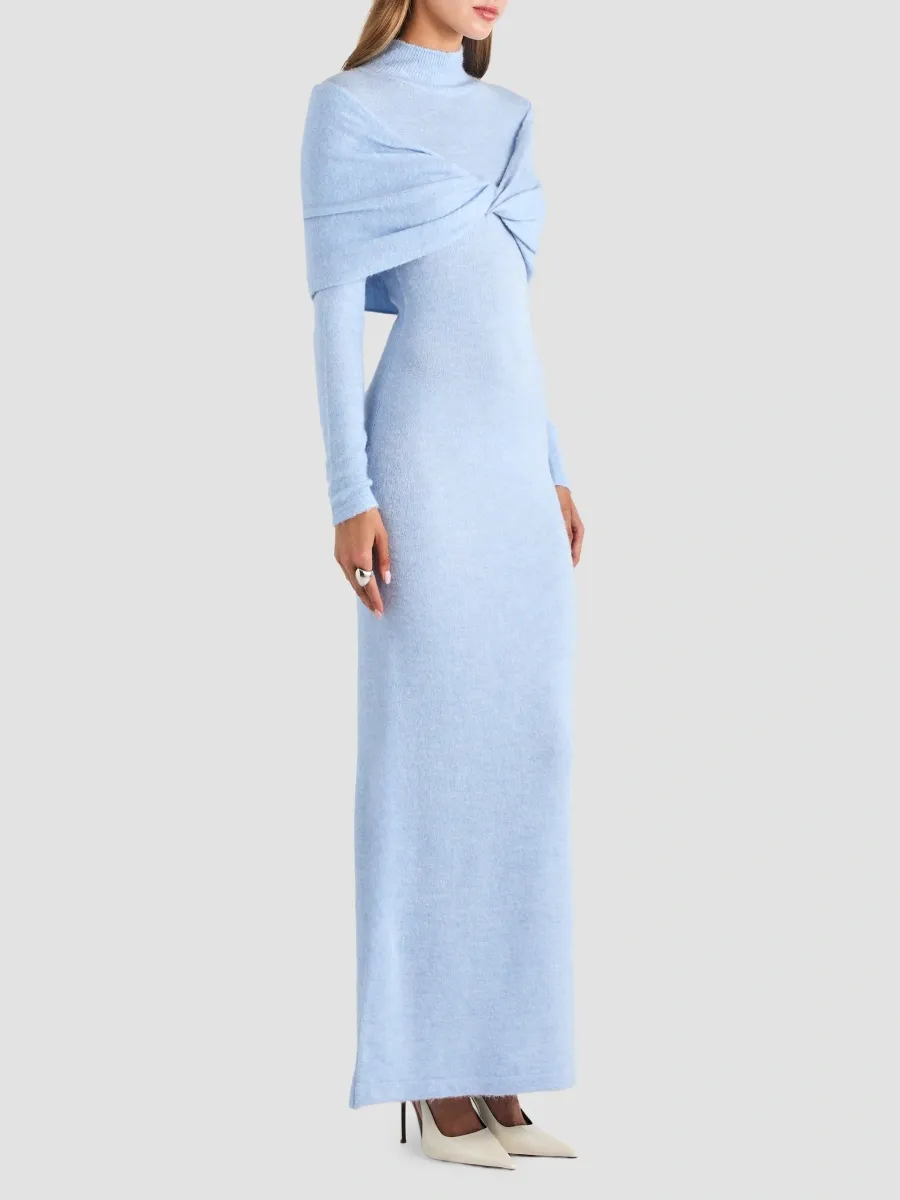 SEROYA Women's Zephy Twist Knit Maxi Dress | Thumbnail 8 SEROYA Women's Zephy Twist Knit Maxi Dress | Thumbnail 8