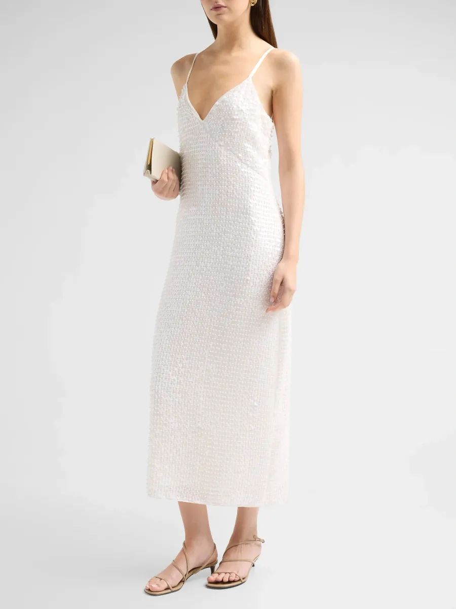Ramy Brook Women's Liam Embellished Sheath Midi Dress | Thumbnail 4 Ramy Brook Women's Liam Embellished Sheath Midi Dress | Thumbnail 4