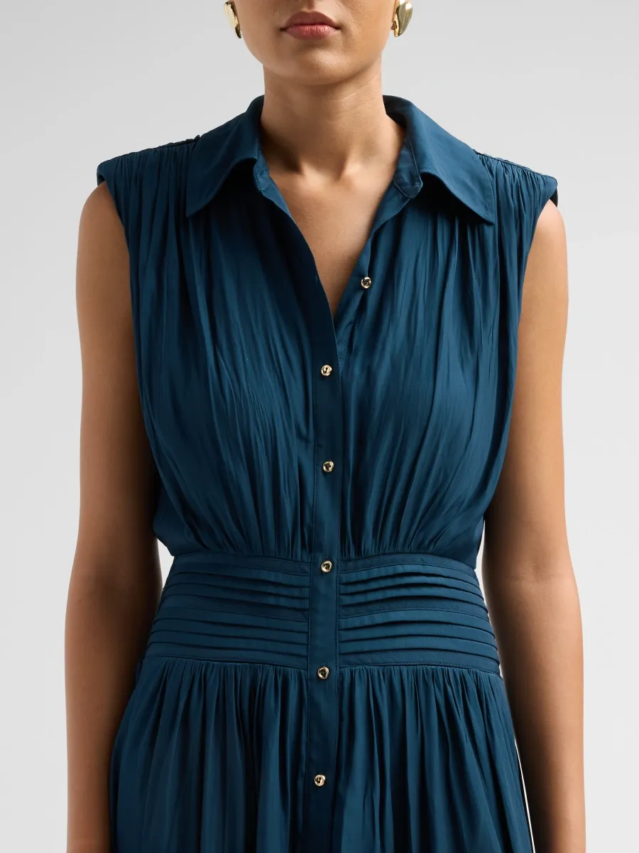 Ramy Brook Women's Kiki Handkerchief Midi-Shirtdress | Thumbnail 5 Ramy Brook Women's Kiki Handkerchief Midi-Shirtdress | Thumbnail 5