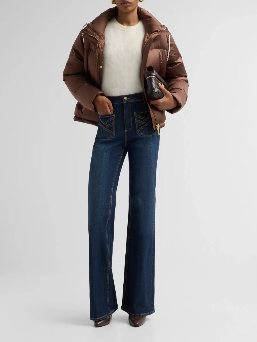 Ramy Brook Women's Yara Stand Collar Jacket | Thumbnail 2