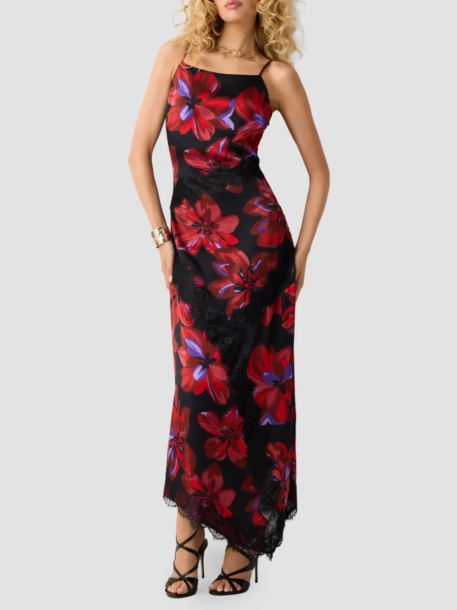 Ramy Brook Women's Leila Floral Asymmetric Maxi Dress | Thumbnail 2 Ramy Brook Women's Leila Floral Asymmetric Maxi Dress | Thumbnail 2