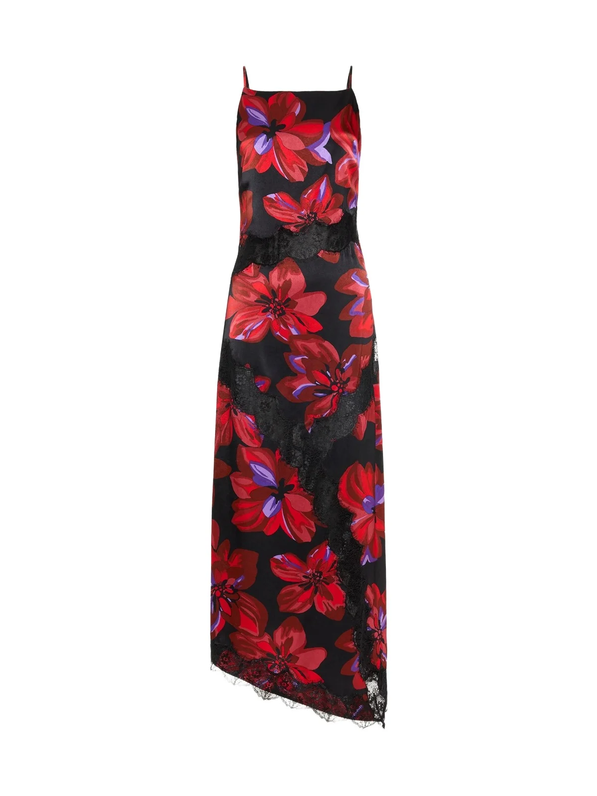 Ramy Brook Women's Leila Floral Asymmetric Maxi Dress