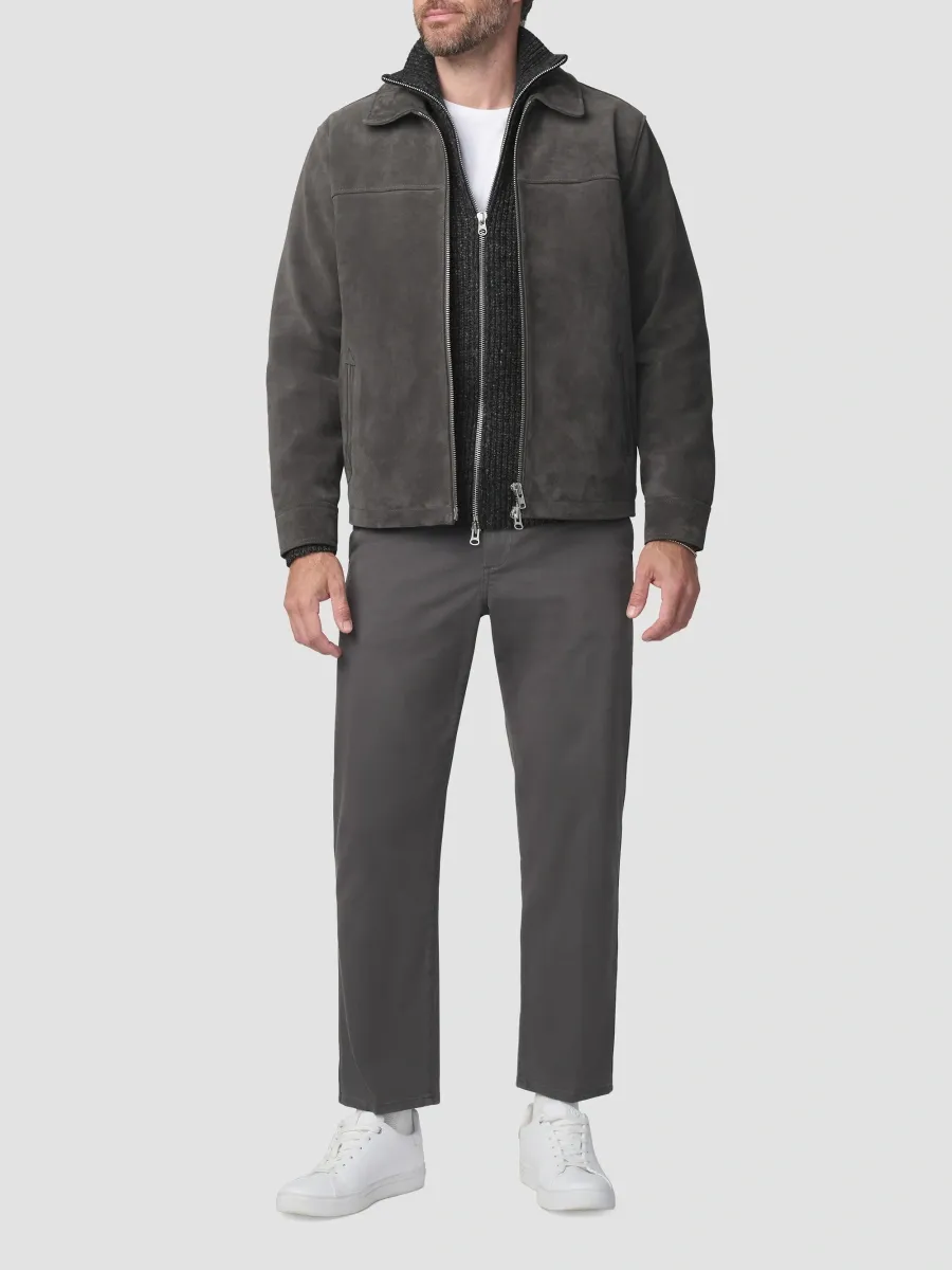Joe's Jeans Men's Suede Zip-Up Jacket | Thumbnail 2 Joe's Jeans Men's Suede Zip-Up Jacket | Thumbnail 2