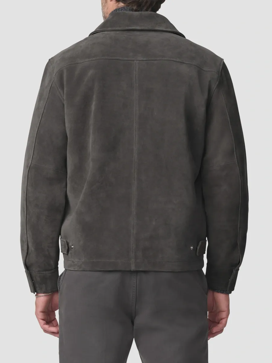 Joe's Jeans Men's Suede Zip-Up Jacket | Thumbnail 3 Joe's Jeans Men's Suede Zip-Up Jacket | Thumbnail 3