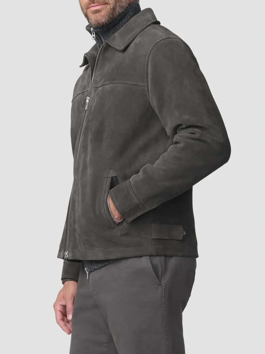 Joe's Jeans Men's Suede Zip-Up Jacket | Thumbnail 6 Joe's Jeans Men's Suede Zip-Up Jacket | Thumbnail 6