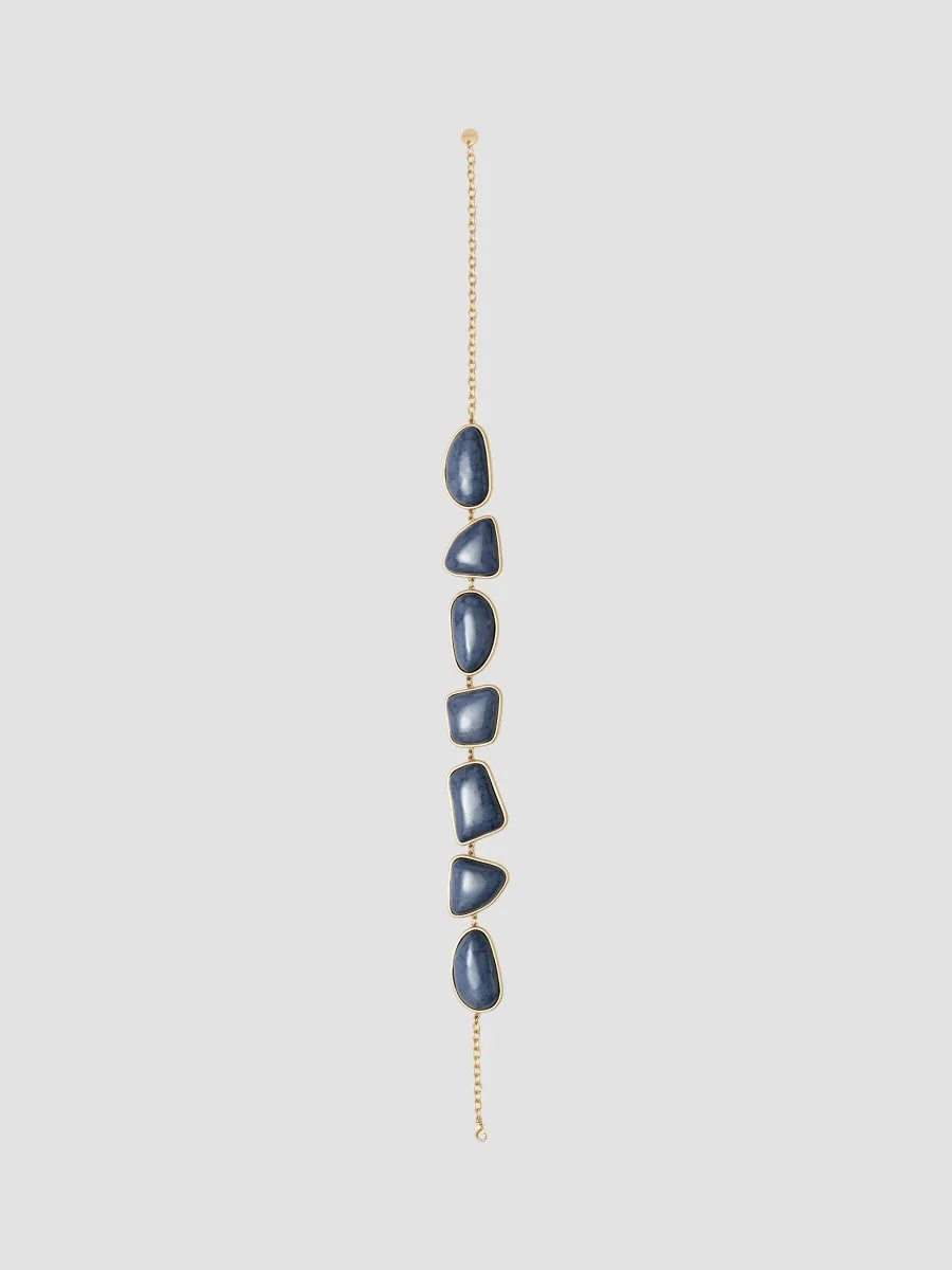 Cult Gaia Women's Yusra Goldtone & Natural Stone Choker Necklace | Thumbnail 3