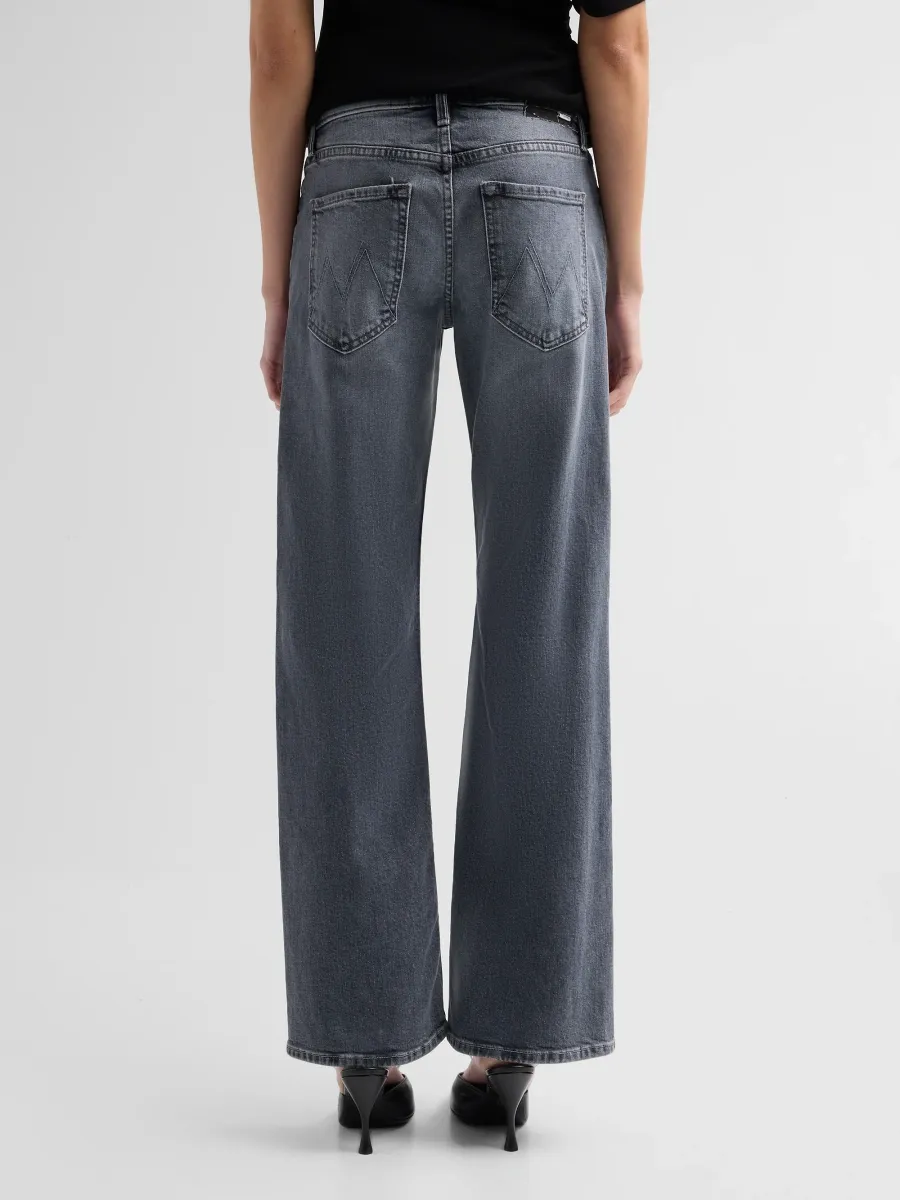 Mother Women's Bookie Twist Sneak Denim Mid-Rise Straight-Leg Jeans | Thumbnail 3 Mother Women's Bookie Twist Sneak Denim Mid-Rise Straight-Leg Jeans | Thumbnail 3