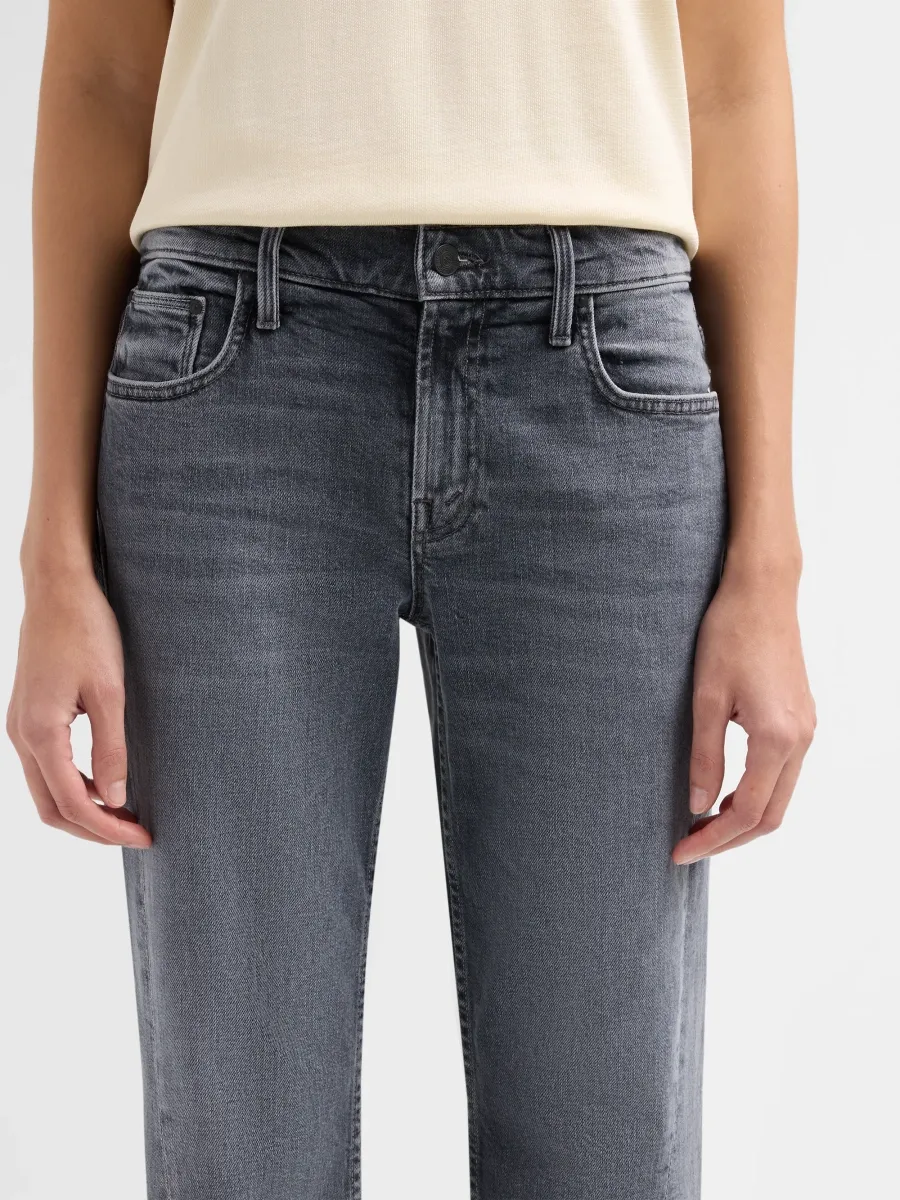 Mother Women's Lil Bookie Twist Denim Mid-Rise Ankle Jeans | Thumbnail 5 Mother Women's Lil Bookie Twist Denim Mid-Rise Ankle Jeans | Thumbnail 5