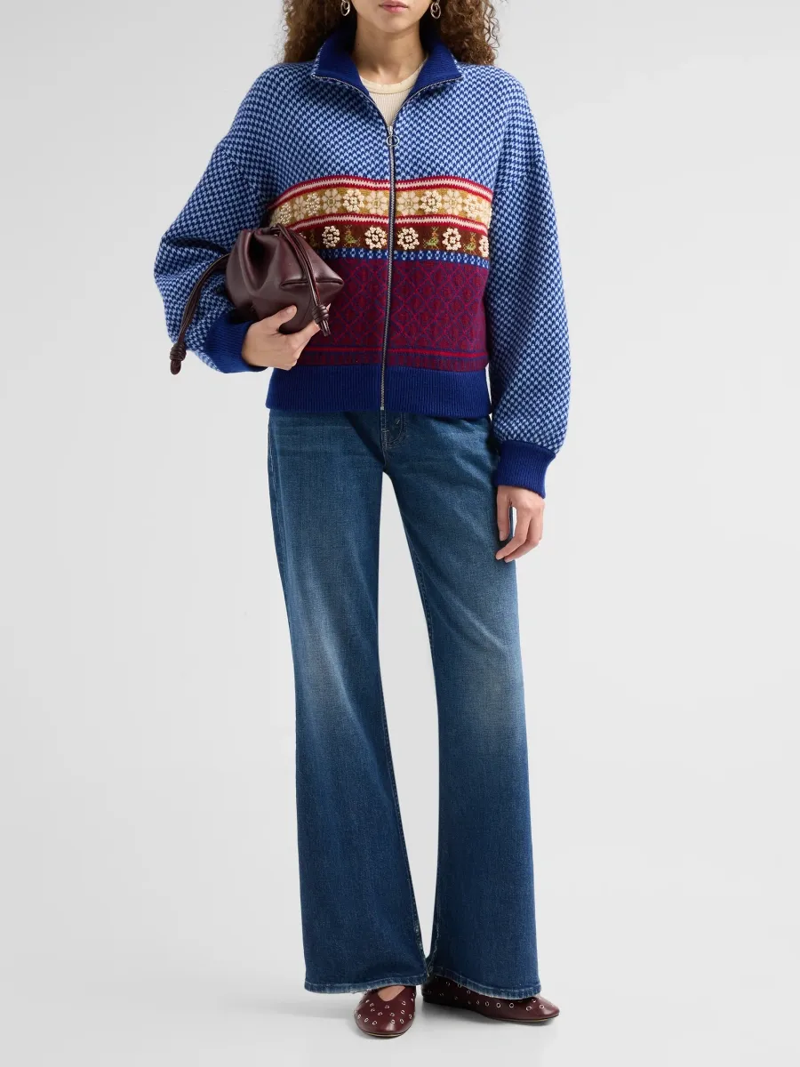 Mother Women's The Bookie Sneak Stretch Flare Jeans | Thumbnail 2