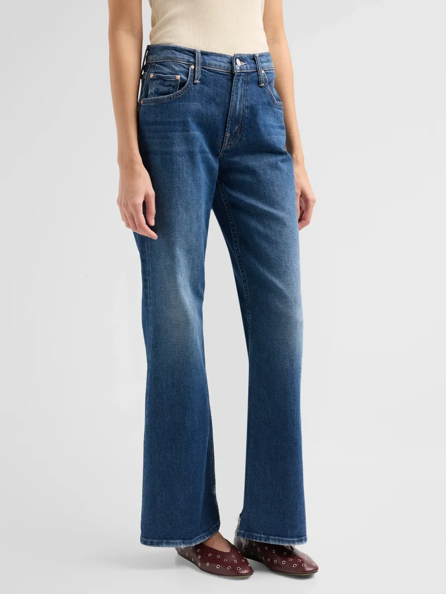 Mother Women's The Bookie Sneak Stretch Flare Jeans | Thumbnail 4