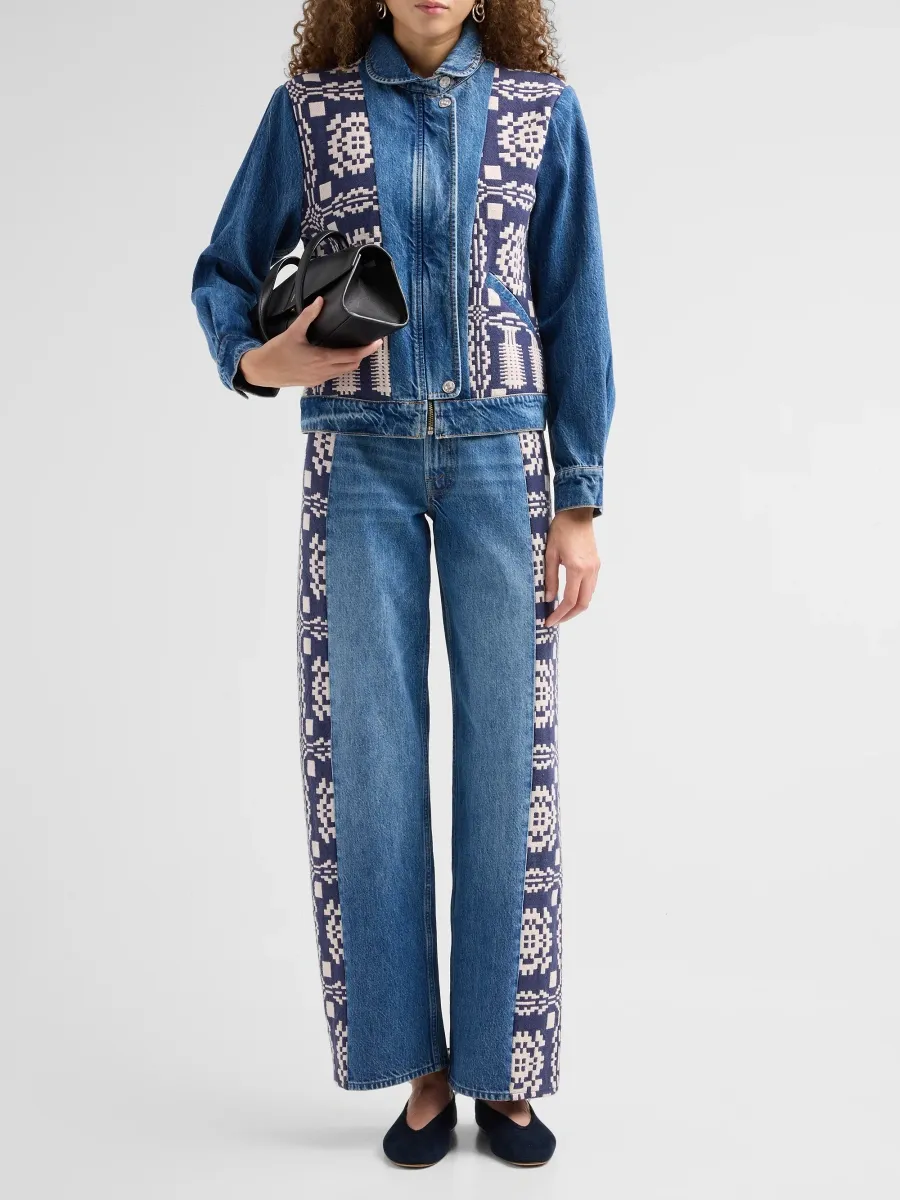 Mother Women's The Side Eye Spinner Sneak Jeans | Thumbnail 2