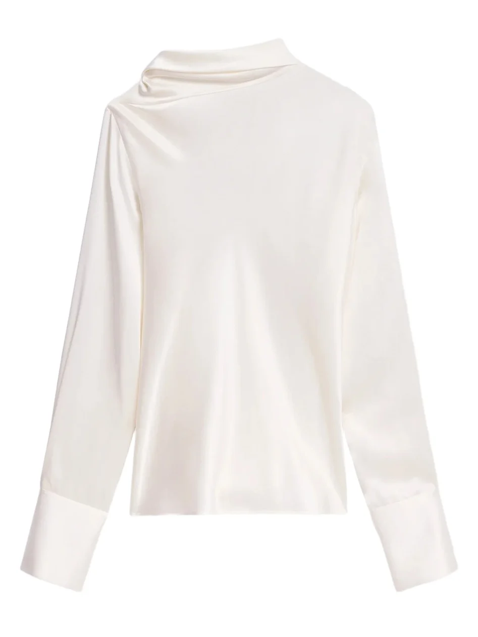 Women's Silk Scarf Blouse Women's Silk Scarf Blouse