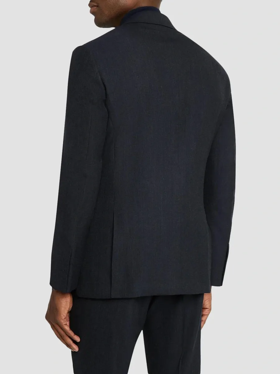 Ralph Lauren Purple Label Men's Wool-Blend Nailhead Single-Breasted Suit | Thumbnail 3