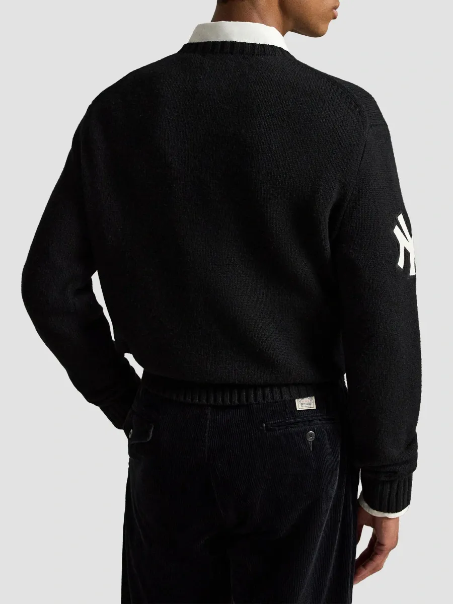 Polo Ralph Lauren Men's Polo Bear x New York Yankees Cotton Sweater | Thumbnail 3