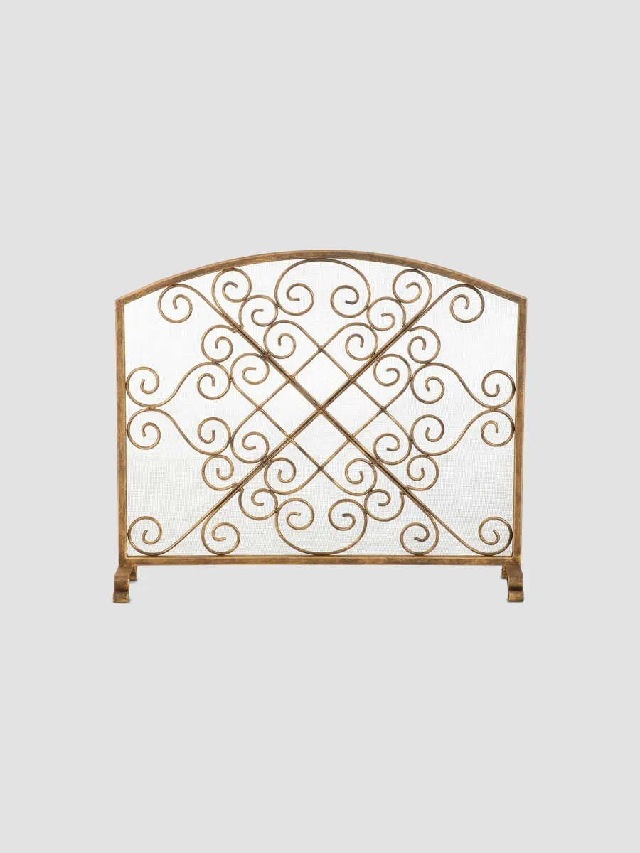 Dr. Livingston Iron Arched Fireplace Screen | Thumbnail 2 Dr. Livingston Iron Arched Fireplace Screen | Thumbnail 2