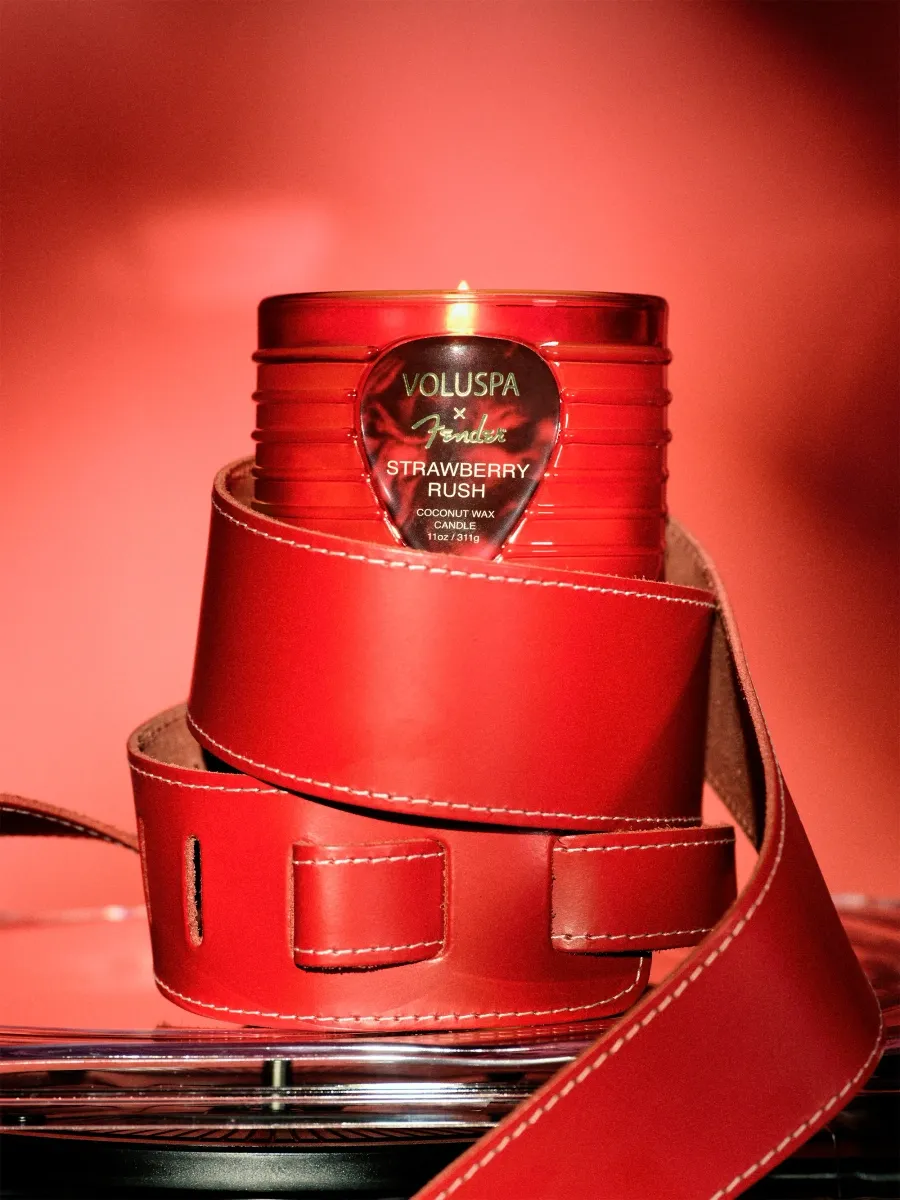 Voluspa x Fender Strawberry Rush Candle | Thumbnail 3 Voluspa x Fender Strawberry Rush Candle | Thumbnail 3