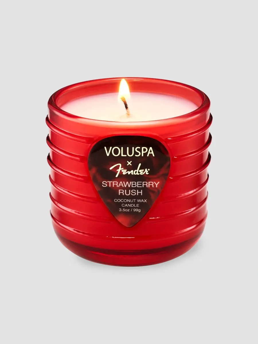 Voluspa x Fender Strawberry Rush Candle | Thumbnail 2 Voluspa x Fender Strawberry Rush Candle | Thumbnail 2