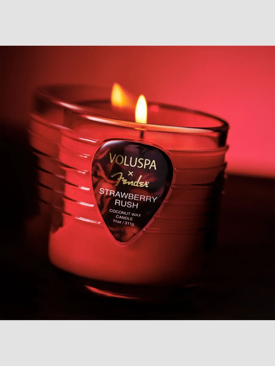 Voluspa x Fender Strawberry Rush Candle | Thumbnail 3 Voluspa x Fender Strawberry Rush Candle | Thumbnail 3