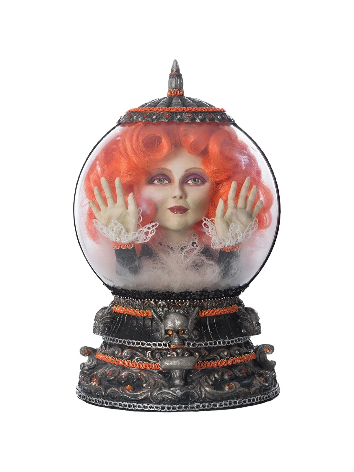 Katherine 's Collection The Macabre Family Head In A Crystal Ball