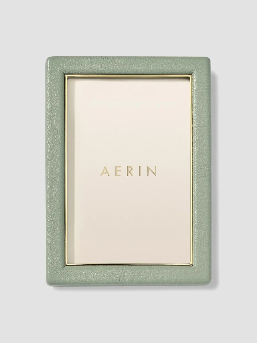 AERIN Piero Leather 4" x 6" Frame | Thumbnail 2