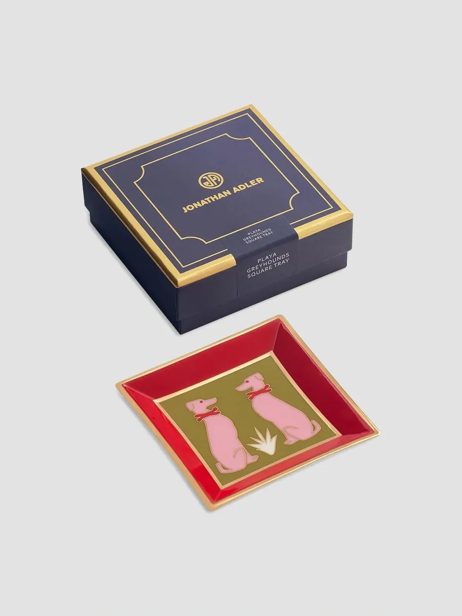 Jonathan Adler Playa Greyhound Square Catchall Tray | Thumbnail 2 Jonathan Adler Playa Greyhound Square Catchall Tray | Thumbnail 2