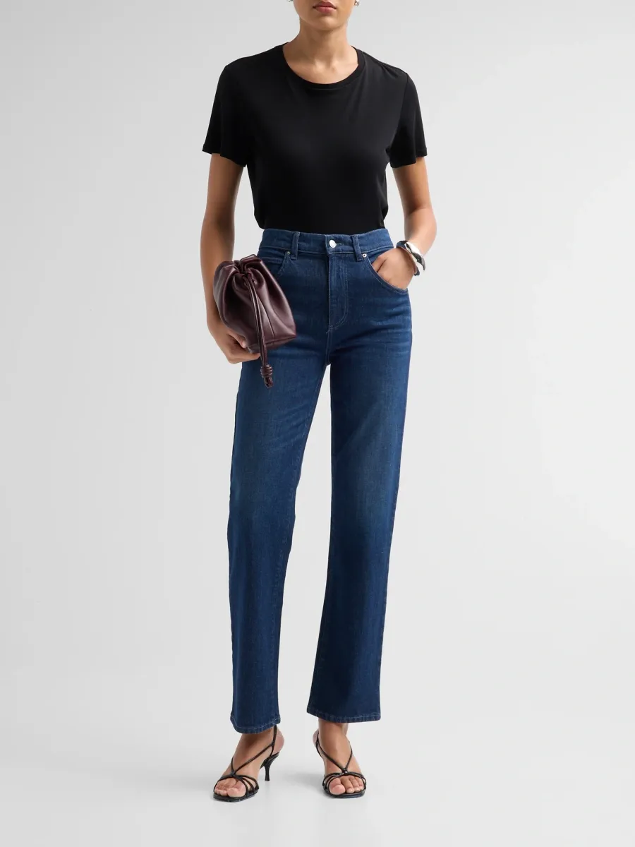 Le Jean Women's The Slim Straight-Leg Jeans | Thumbnail 2 Le Jean Women's The Slim Straight-Leg Jeans | Thumbnail 2