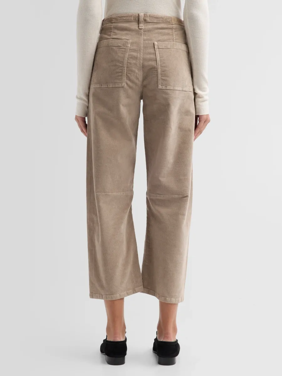 Le Jean Women's Stretch-Cotton Corduroy Barrel-Leg Crop Jeans | Thumbnail 3 Le Jean Women's Stretch-Cotton Corduroy Barrel-Leg Crop Jeans | Thumbnail 3