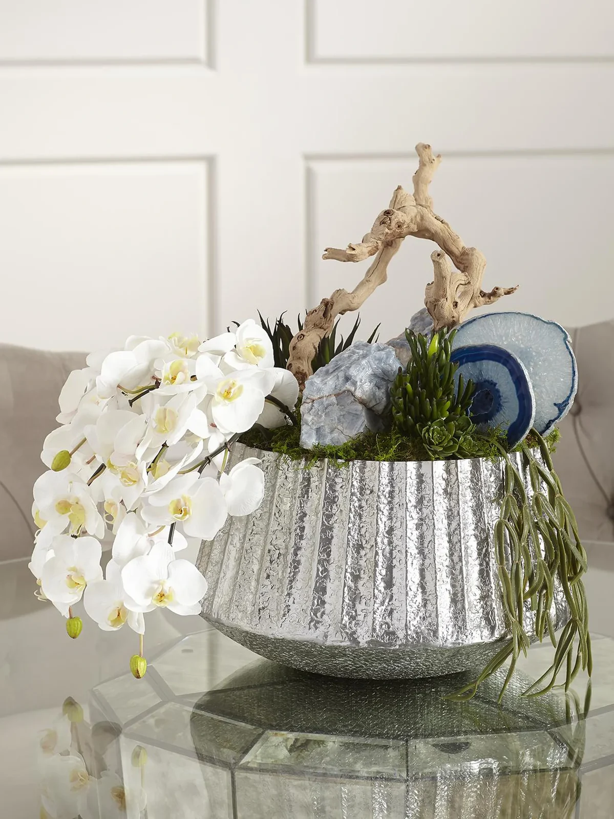 TC Floral Artificial Orchid Floral Arrangement