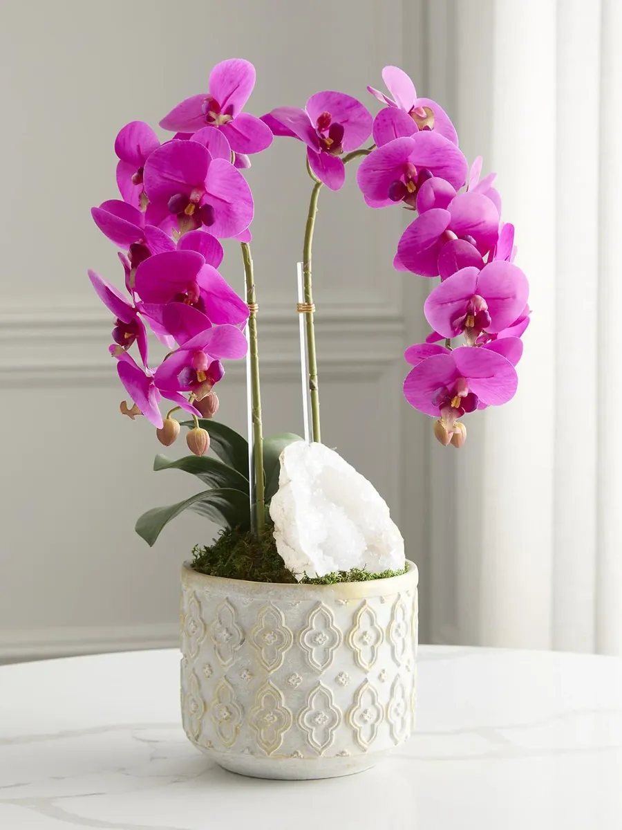TC Floral Artificial Orchid Floral Arrangement | Thumbnail 2 TC Floral Artificial Orchid Floral Arrangement | Thumbnail 2