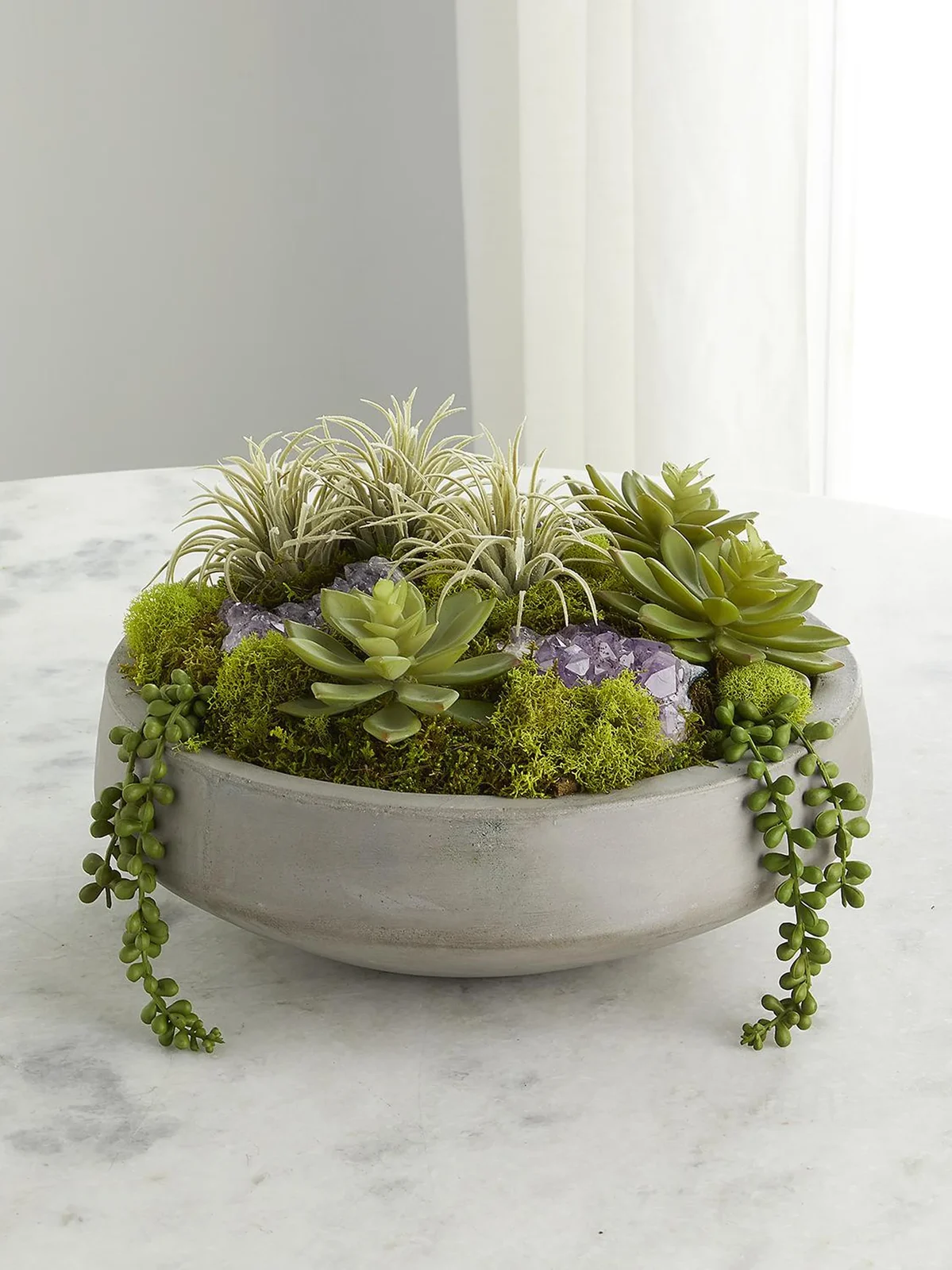 TC Floral Artificial Succulents Arrangement