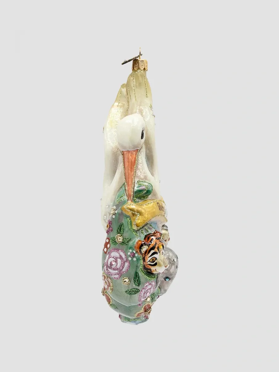 Jay Strongwater Holiday Annual Baby Ornament | Thumbnail 4 Jay Strongwater Holiday Annual Baby Ornament | Thumbnail 4