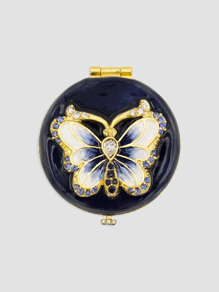 Jay Strongwater Delft Garden Jayla 2 Butterfly Mirror | Thumbnail 4 Jay Strongwater Delft Garden Jayla 2 Butterfly Mirror | Thumbnail 4