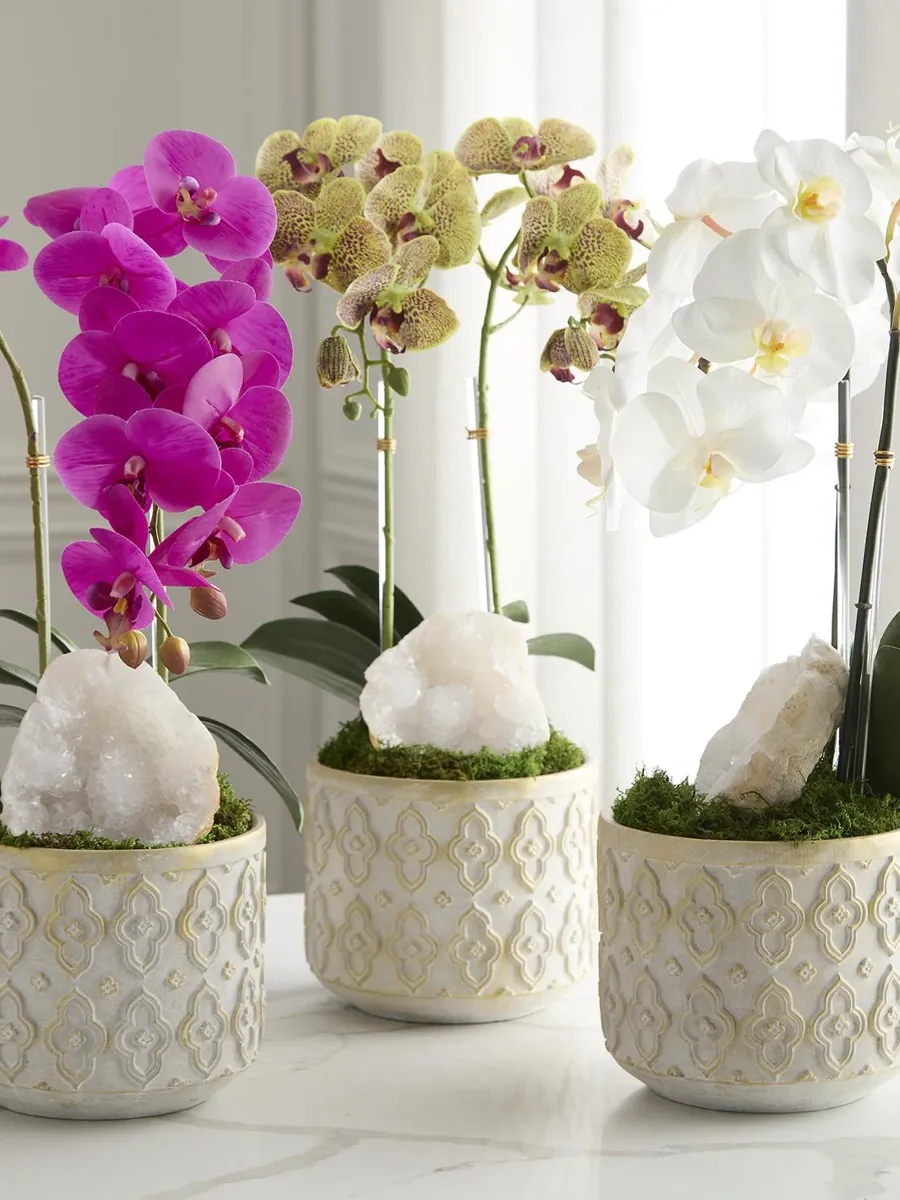 TC Floral Artificial Orchid Floral Arrangement | Thumbnail 2 TC Floral Artificial Orchid Floral Arrangement | Thumbnail 2