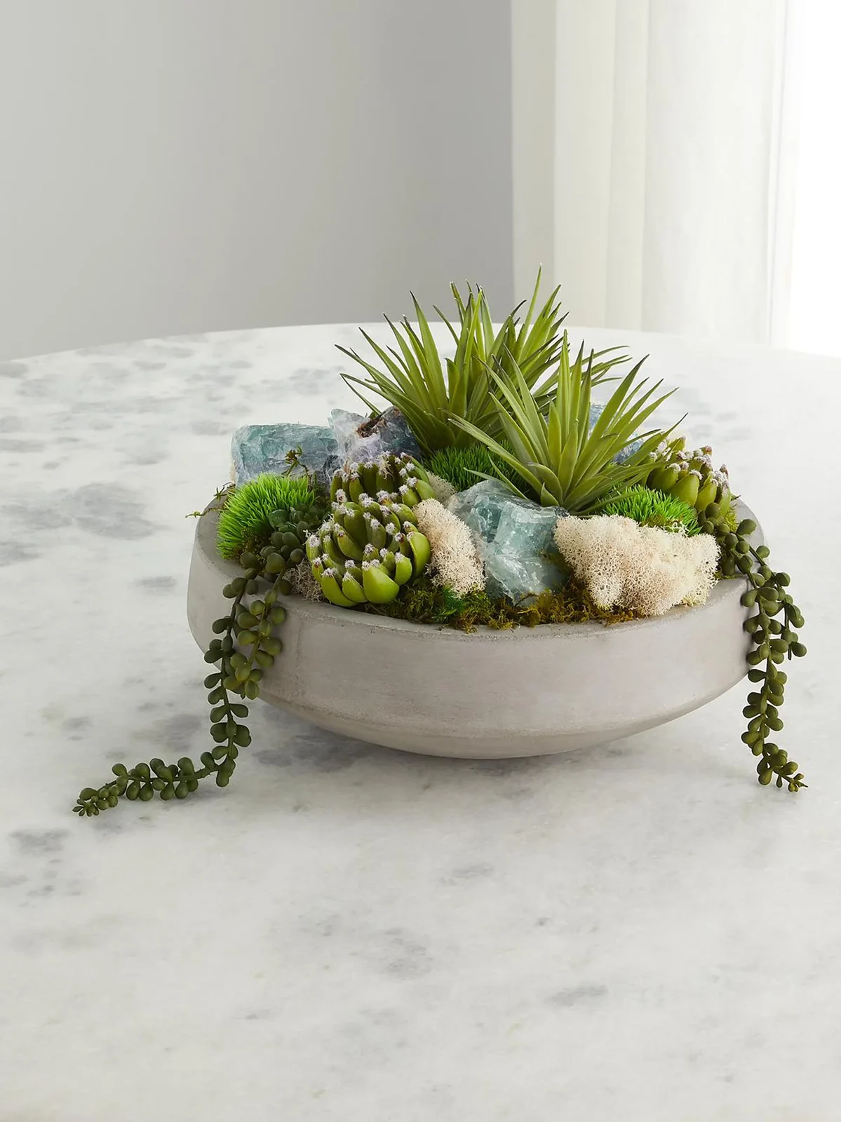 TC Floral Artificial Succulents Arrangement