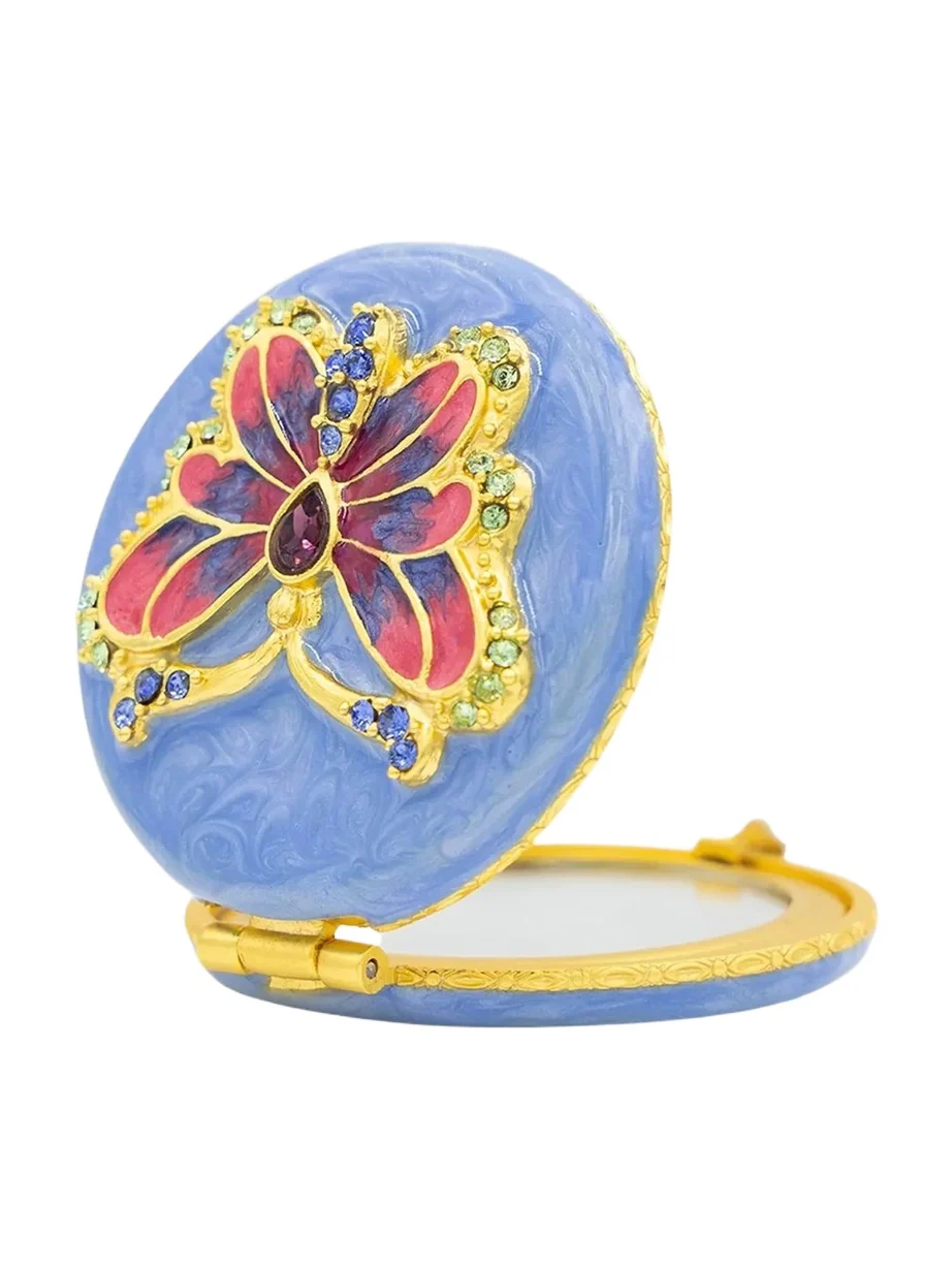 Flora Fauna Jayla Embellished Butterfly Compact Mirror Flora Fauna Jayla Embellished Butterfly Compact Mirror