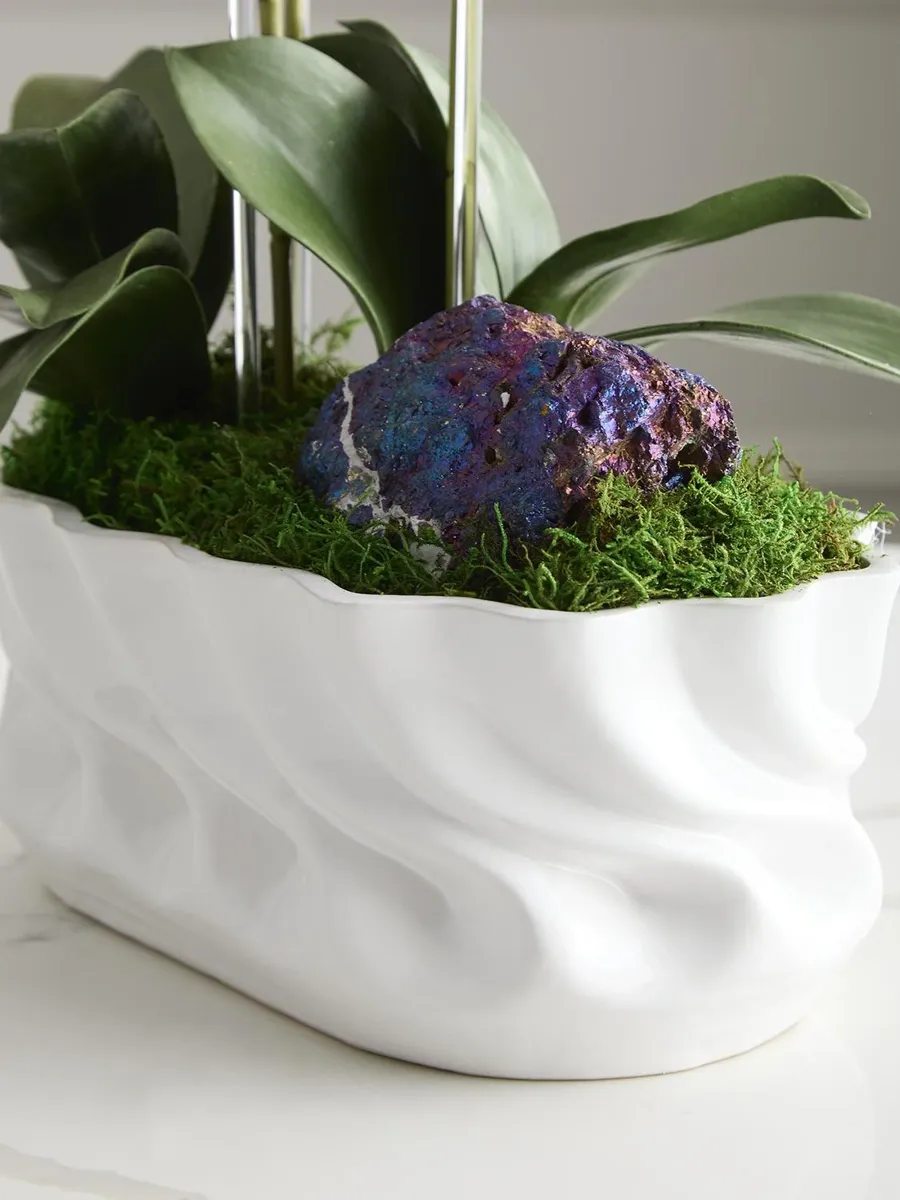 TC Floral Artificial Triple Orchid Floral Arrangement | Thumbnail 4 TC Floral Artificial Triple Orchid Floral Arrangement | Thumbnail 4