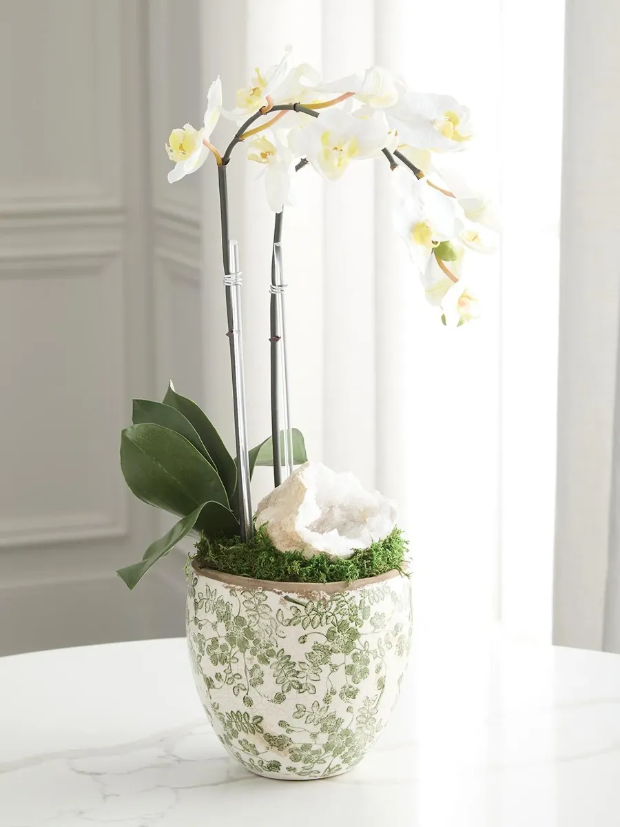 TC Floral Artificial Double Orchid Arrangement | Thumbnail 3 TC Floral Artificial Double Orchid Arrangement | Thumbnail 3
